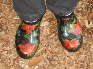 Paradise garden shoes!